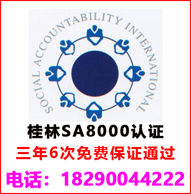 桂林SA8000社会责任管理认证